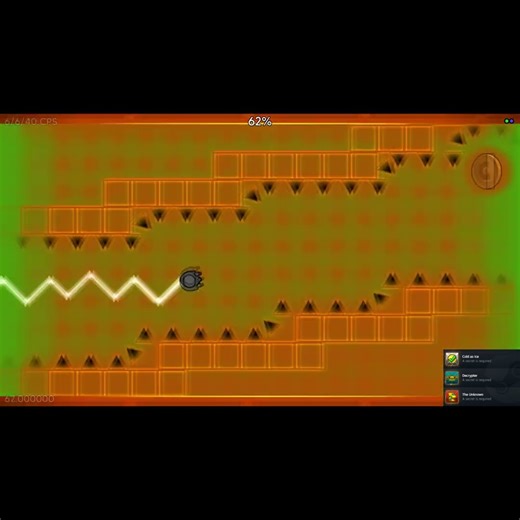 Xmas challenge with coins #challenge #gddemon #gaming #funny #fun #games #gdmemes #geometrydash