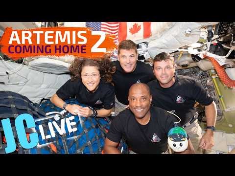 JCLIVE Show - Artemis 2 Mission 'Coming Home' LIVE COVERAGE