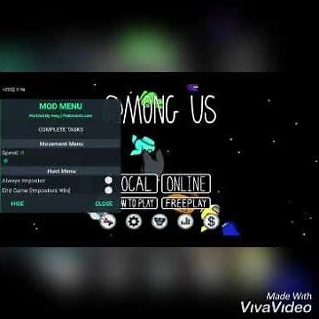 among us/how to get mod menu