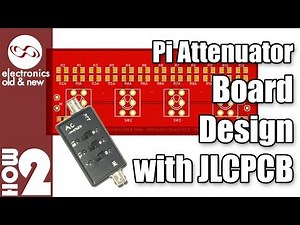 Pi Attenuator board design with JLCPCB