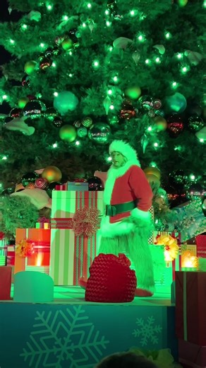 Universal studios Hollywood el Grinch Navidad #grinch #hiddengems #universalstudioshollywood #grinchmas #creatorsearchinsights