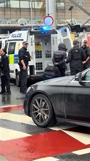 A man was arrested by armed police at Heathrow Airport following an incident in which people were reportedly attacked with pepper spray. | New York Post