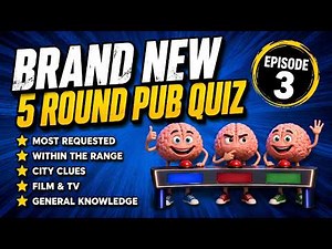 Brand New Pub Quiz! 5 Rounds Plus a Joker Card to give you double points in any one round.