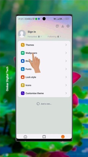 how to change wallpaper on home screen || #shorts #wallpaper