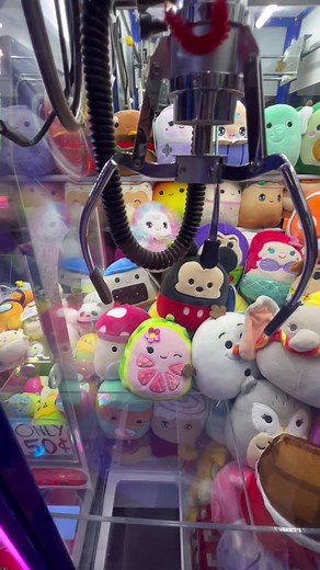 Disney Squishmallow Plush Claw Machine Fun