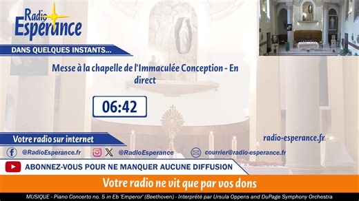 En direct | Radio Espérance