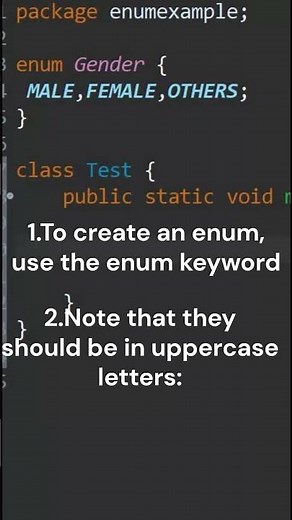 What is an enum in Java || enum in java