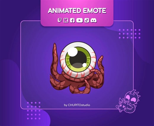 T OCELLUS Alien Earth Animated Emote (RAR File) - Etsy