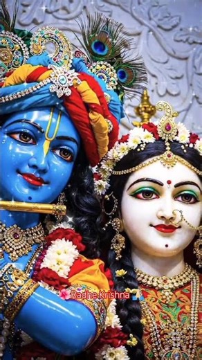 Radha Krishna Divine Love ❤️ | Odia Bhajan Status #Shorts#radha #krishna