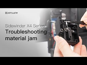 Artillery Sidewinder X4 Series | Extruder Clog Troubleshooting Guide