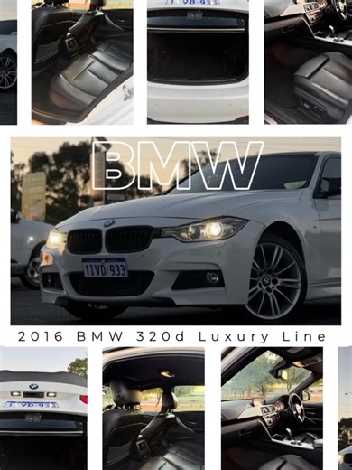 🚗 2015 BMW 320d Luxury Line – 8 Speed Automatic – 4D Sedan 💰 Price: $14,990 🚦 Excellent Condition | 100% Roadworthy | WOVI Listed 🔍 Vehicle Details 🛻 Plate Number: 1IVD933 🏷 Make / Model: BMW 3 Series Sedan – 320d Luxury Line 📅 Year: 2015 🎨 Colour: White 📍 Odometer: 158,371 km ⚙ Transmission: 8 Speed Automatic ⛽ Fuel Type: Turbo Diesel 📝 Registration Expiry: 11/03/2026 🔧 Engine & Performance 🔹 Engine: 2.0L Turbo Diesel Inline 4 🔹 Capacity: 1995cc ⚡ Smooth & fuel-efficient performanc