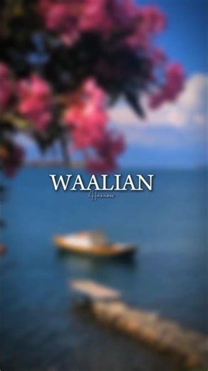 Waalian Lyrics ✨ | Dhruv Echo Edit