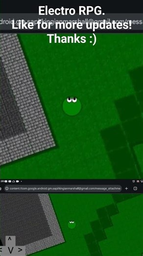 JavaScript RPG First Working mobile version. (base64 Images) #shorts #gaming #indiegame