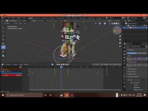 Minecraft walk cycle Tutorial EASY (Blender 2.9)
