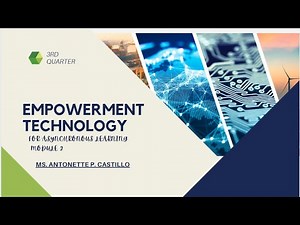 EMPOWERMENT TECHNOLOGY MODULE 2