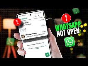 How To Fix WhatsApp Not Opening Problem on Android | WhatsApp Keeps Crashing Solution on Android