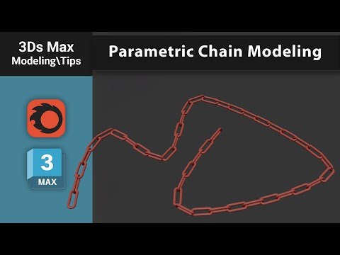 3ds Max Array Magic – Create a Perfect Parametric Chain in Minutes
