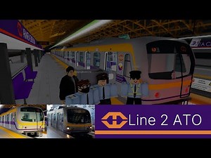 280 Subscriber Special! | Driving LRTA 2000 Class EMUs in Line 2 ATO
