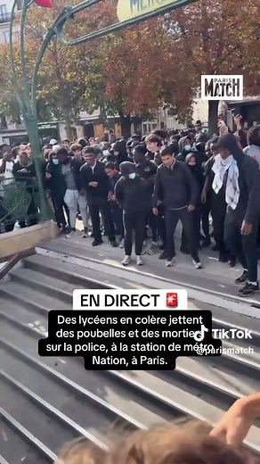Affrontements à la Nation : Lycéens vs Police à Paris (Direct)