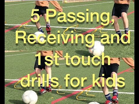 Fast Feet's 5 Beginner Passing, Receiving and First Touch Soccer Drills