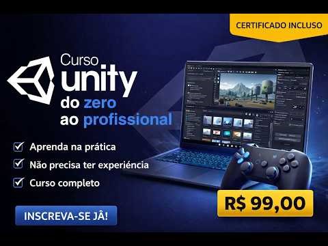 Curso de Unity - crie seus jogos