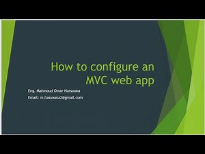 1. Entity Framework Code First using Asp.Net Core MVC | شرح عربي #mvc #mca