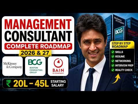 Career in Management Consultant in 2026 | Shirish Gupta