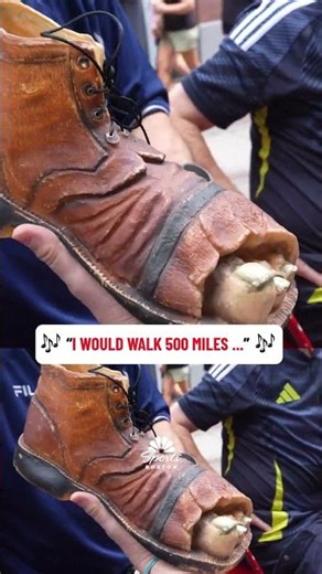 Can a Scot please let us know the context behind this Tartan Army boot?? 😂 🥾