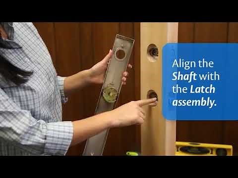 EMTEK Tubular Entryset How to Install