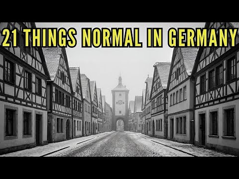 21 Things That Are Normal in Germany but Nowhere Else