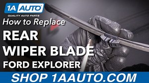 How to Replace Rear Wiper Blade 2011-19 Ford Explorer