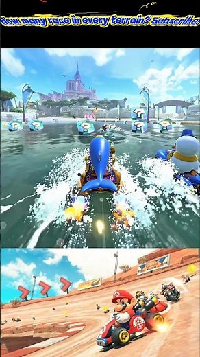 Mario Kart World Gameplay; LAND, AIR & SEA TRIPLE TERRAIN BATTLE!; Ultimate Action 🏎️✈️🌊