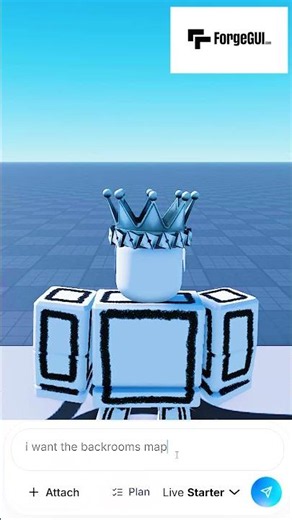 I Created an Entire Roblox Map in Seconds — ForgeGUI Built Your Maps in One Click 🔥