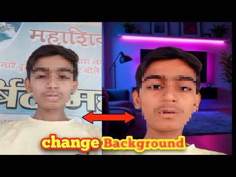 How to create a unique background on YouTube video 😱