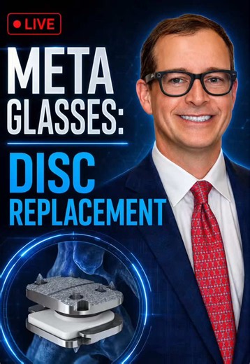 Meta Glasses allow me to share a unique glimpse inside the operating room and help patients better understand what spine surgery actually looks like. Today we’re featuring a cervical disc replacement and sharing some of the technology and steps involved. A huge thank you to our patient for allowing us to share part of her story for educational purposes and hopefully help other patients feel more informed about their options. And for the record: I have no financial ties to Meta or this post. But
