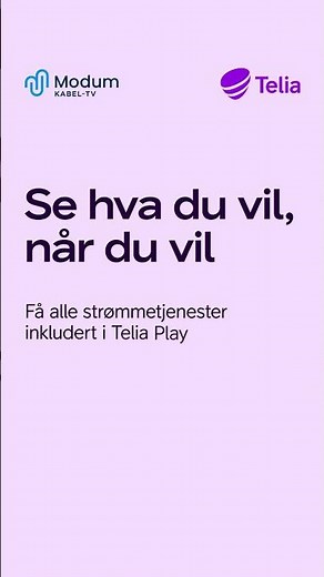 Har du Telia Play har du alt!