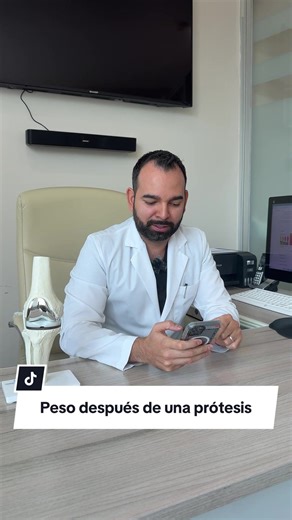 Importancia del peso tras cirugía de prótesis de rodilla