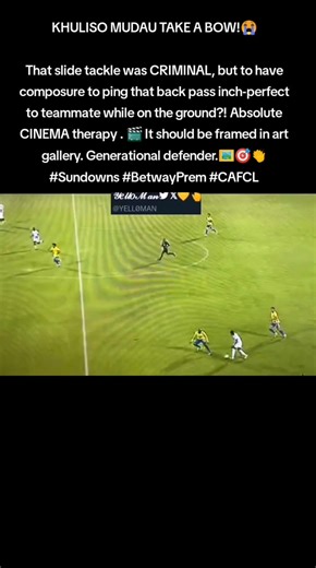 Khuliso Mudau's Incredible Slide Tackle and Composure!