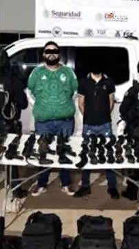 Historic takedown in Sinaloa following the arrest of dangerous kingpin involved in army ambushes