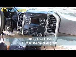 4" to 8" Upgrade w/ SYNC 2 | 2015 Ford F-150