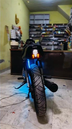 modified splendor backlight 🧨❤️‍🔥 | #viralvideo #trending #youtube