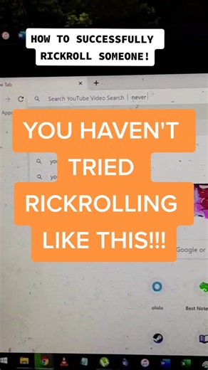 A short guide on #rickrolling! Enjoy! Comment if it works! #rickroll #rickrollchallenge #music #howto #rickastley