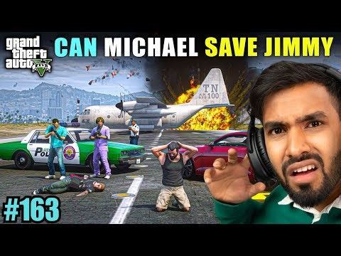 CAN MICHAEL SAVE JIMMY | TECHNO GAMERZ GTA V GAMEPLAY #163