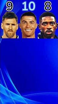 🏆🇵🇹 Ronaldo vs 🏆🇦🇷 Messi vs 🏆🇫🇷 Dembélé — Who's your pick