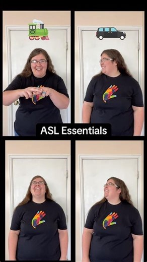 🚂 How to sign car, train, plane, boat in ASL | ASL Essentials