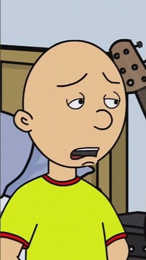 Caillou gets grounded for ruining rosies birthday #funny #caillougetsgrounded #animation #caillou