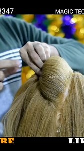 7.4K views · 148 reactions | Open Hair Hairstyle tutorial | Magic Techniques by chandra prakash patel | Facebook