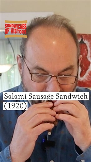 Today’s sandwich name feels like a little switcheroo. Not because summer sausage isn’t a salami, it’s just not the first thing that comes to mind when you read Salami Sausage Sandwich. Well, “The Calendar of Beverages and Sandwiches” of 1920 cares not. They’re gonna call it what they want. So there. Snag some Sandwiches of History hoodies, t-shirts, beanies, and more! https://www.sandwichesofhistory.com/merch ————————————————————— Buy your copy of Sandwiches of History: The Cookbook! https://gen