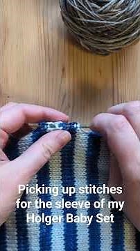 how to pick up stitches along a vertical edge in your knitting #knitting