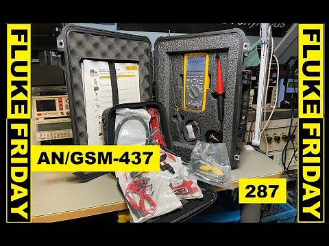 TA-0342: Fluke Friday (14) Fluke 287 in the AN/GSM-437 Army Kit